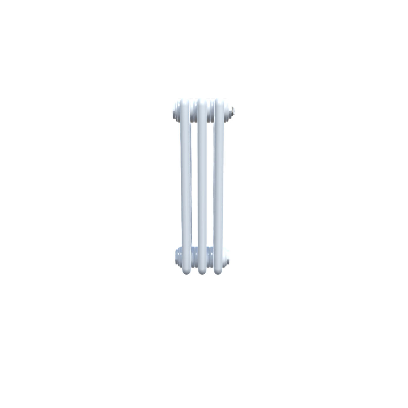 Bircham - White Column Radiator H500mm x W161mm 4 Column - Feet Included