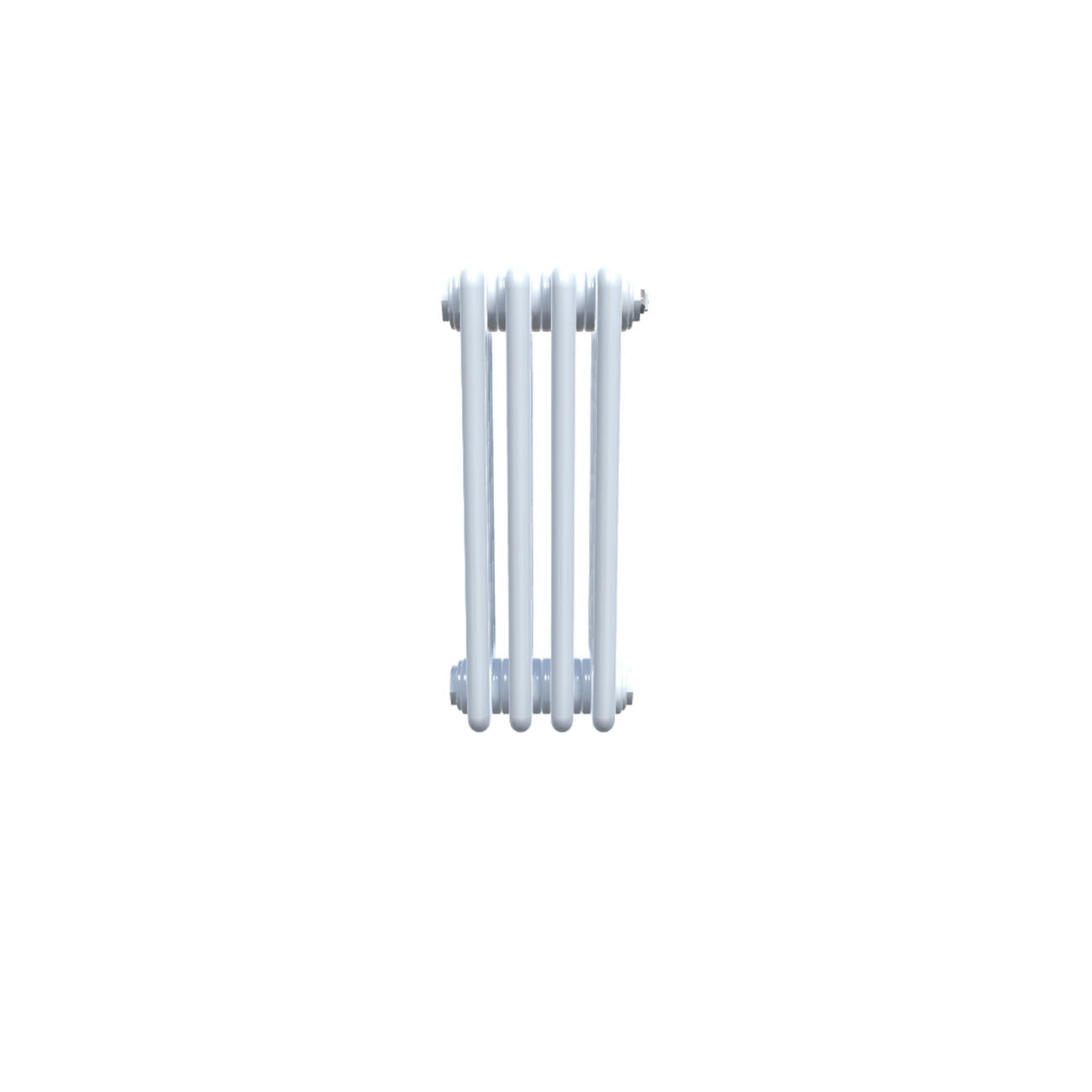 Bircham - White Column Radiator H500mm x W206mm 4 Column - Feet Included
