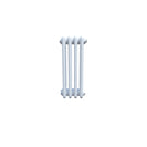 Bircham - White Column Radiator H500mm x W206mm 4 Column - Feet Included