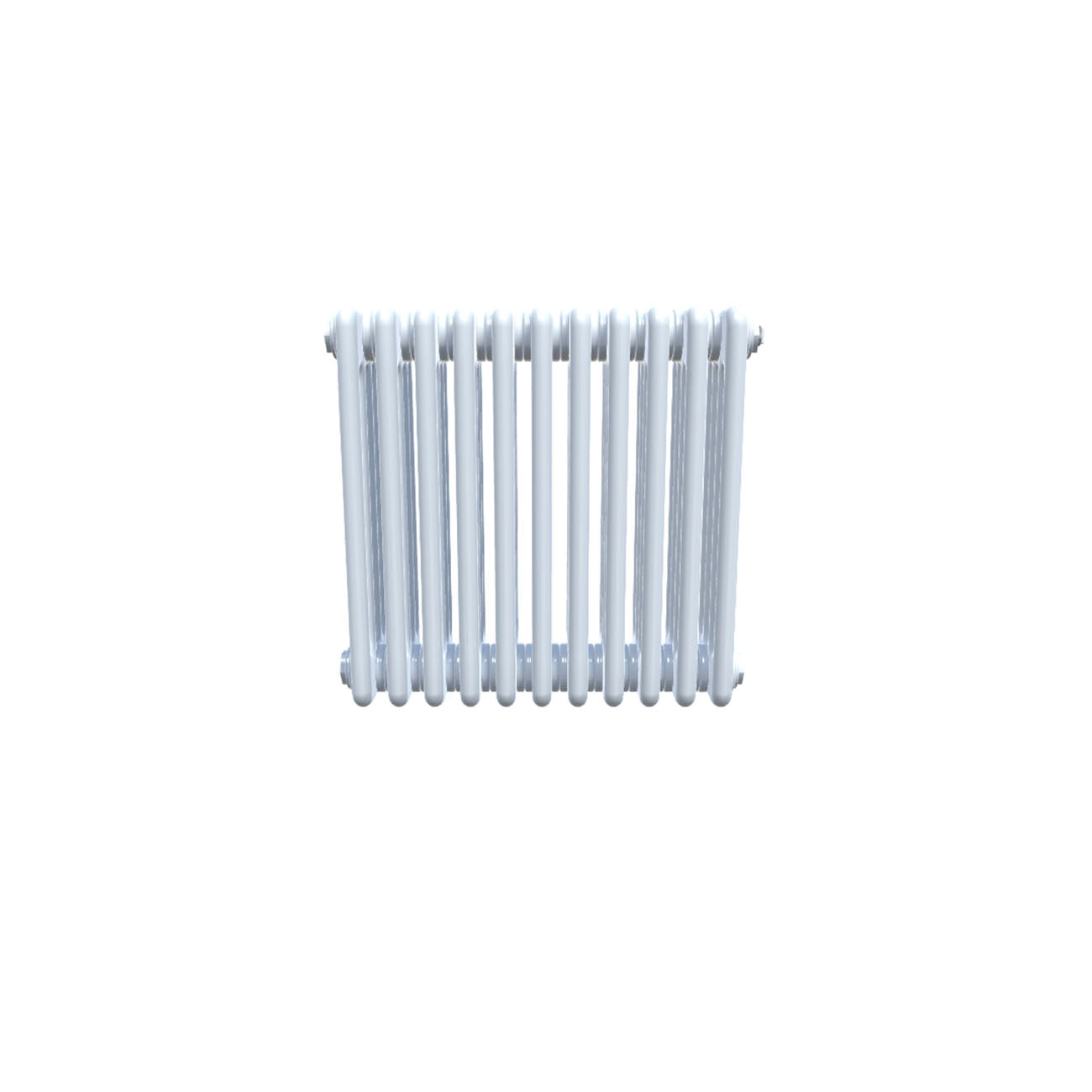 Bircham - White Column Radiator H500mm x W521mm 4 Column - Feet Included