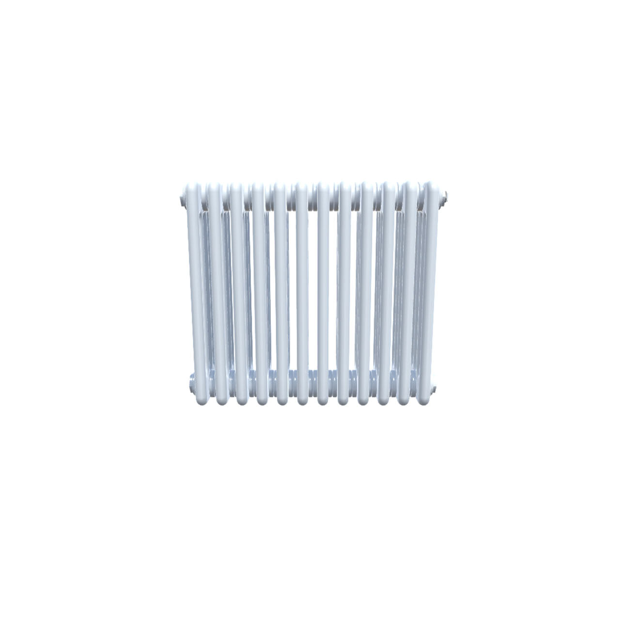 Bircham - White Column Radiator H500mm x W566mm 4 Column - Feet Included