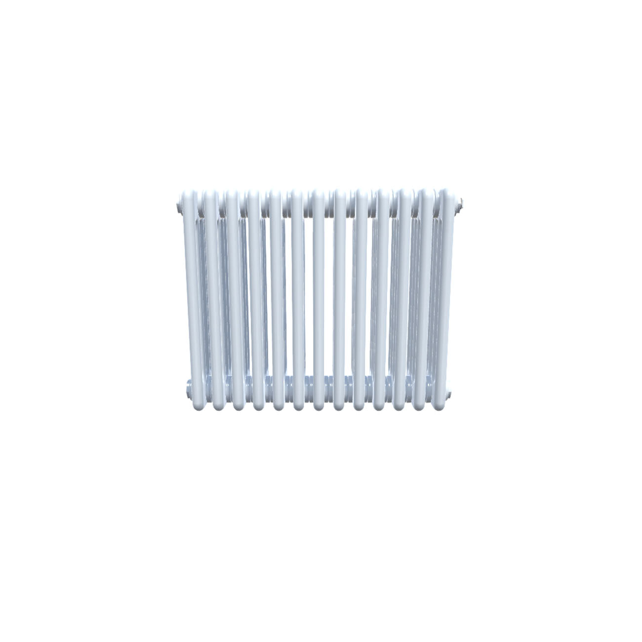 Bircham - White Column Radiator H500mm x W611mm 4 Column - Feet Included