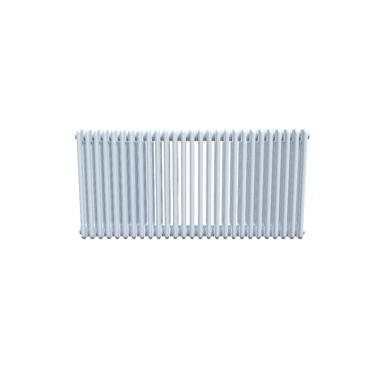 Bircham - White Column Radiator H600mm x W1241mm 4 Column - Feet Included