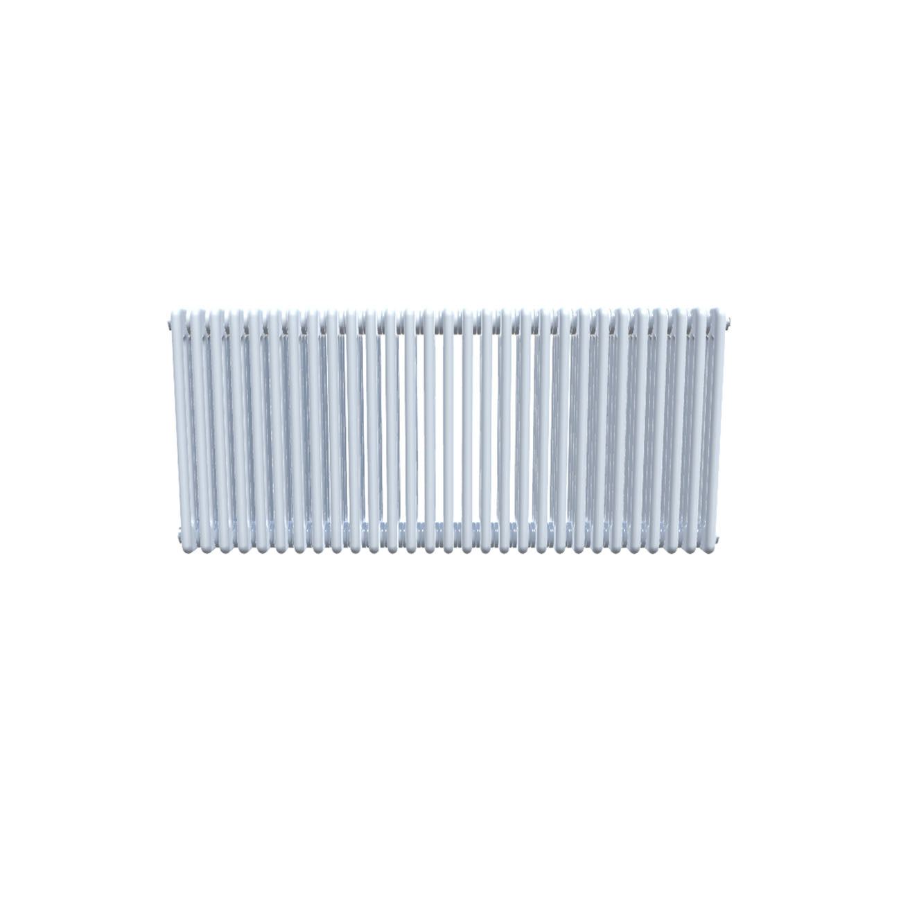 Bircham - White Column Radiator H600mm x W1331mm 4 Column - Feet Included