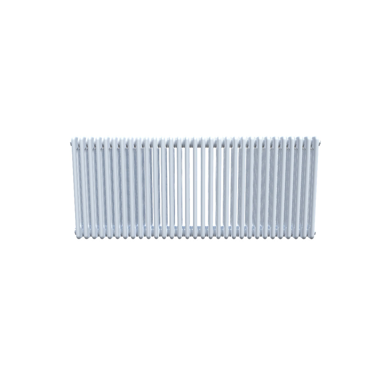 Bircham - White Column Radiator H600mm x W1421mm 4 Column - Feet Included