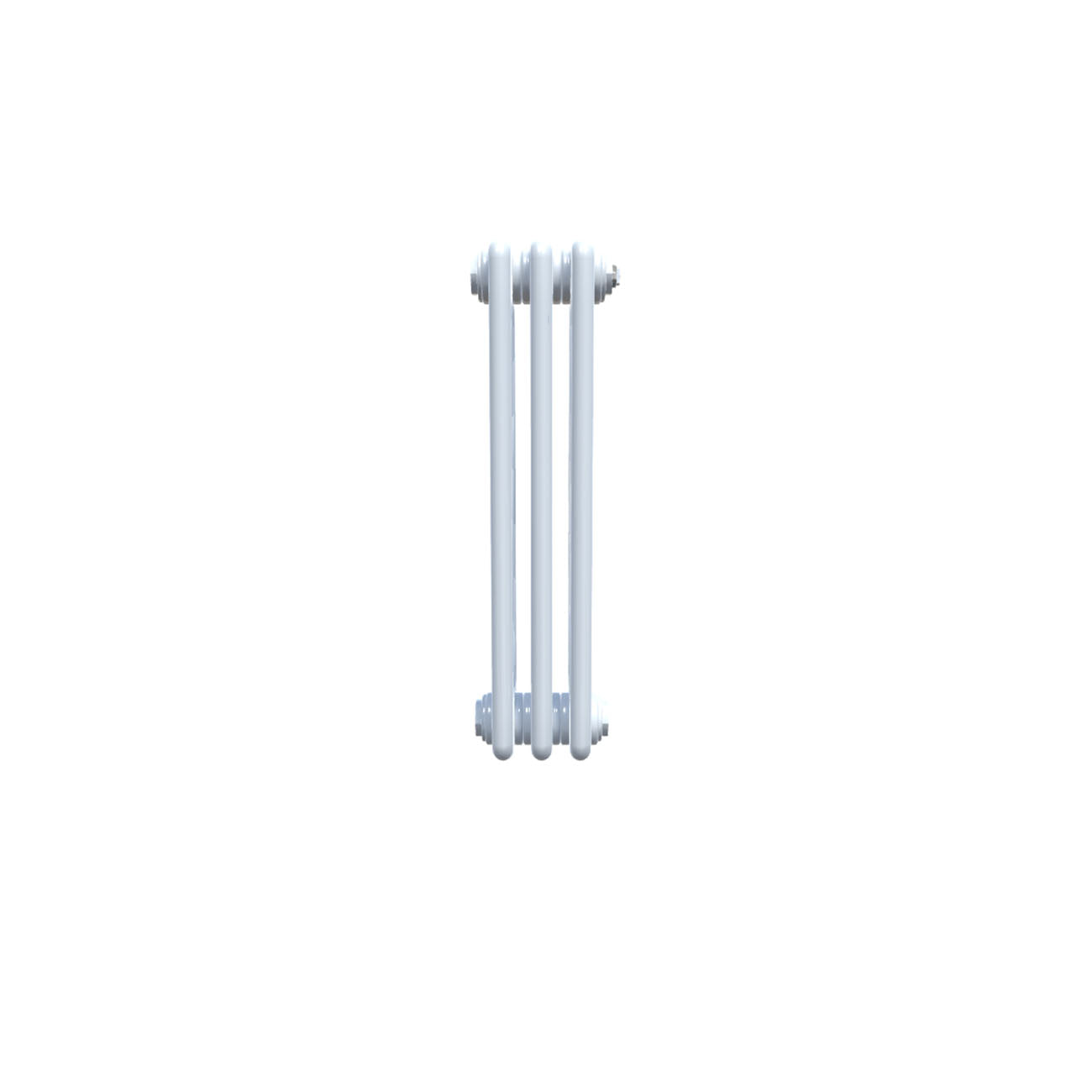 Bircham - White Column Radiator H600mm x W161mm 4 Column - Feet Included