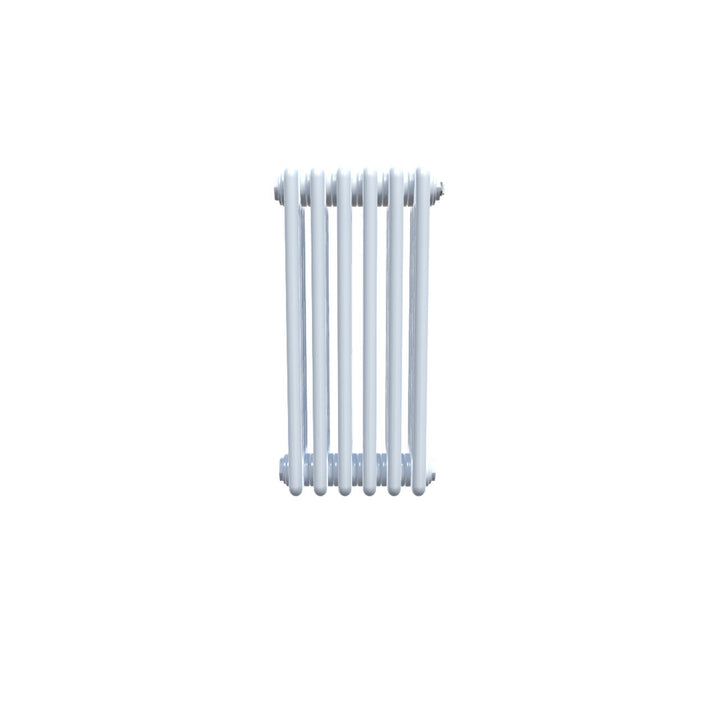 Bircham - White Column Radiator H600mm x W296mm 4 Column - Feet Included