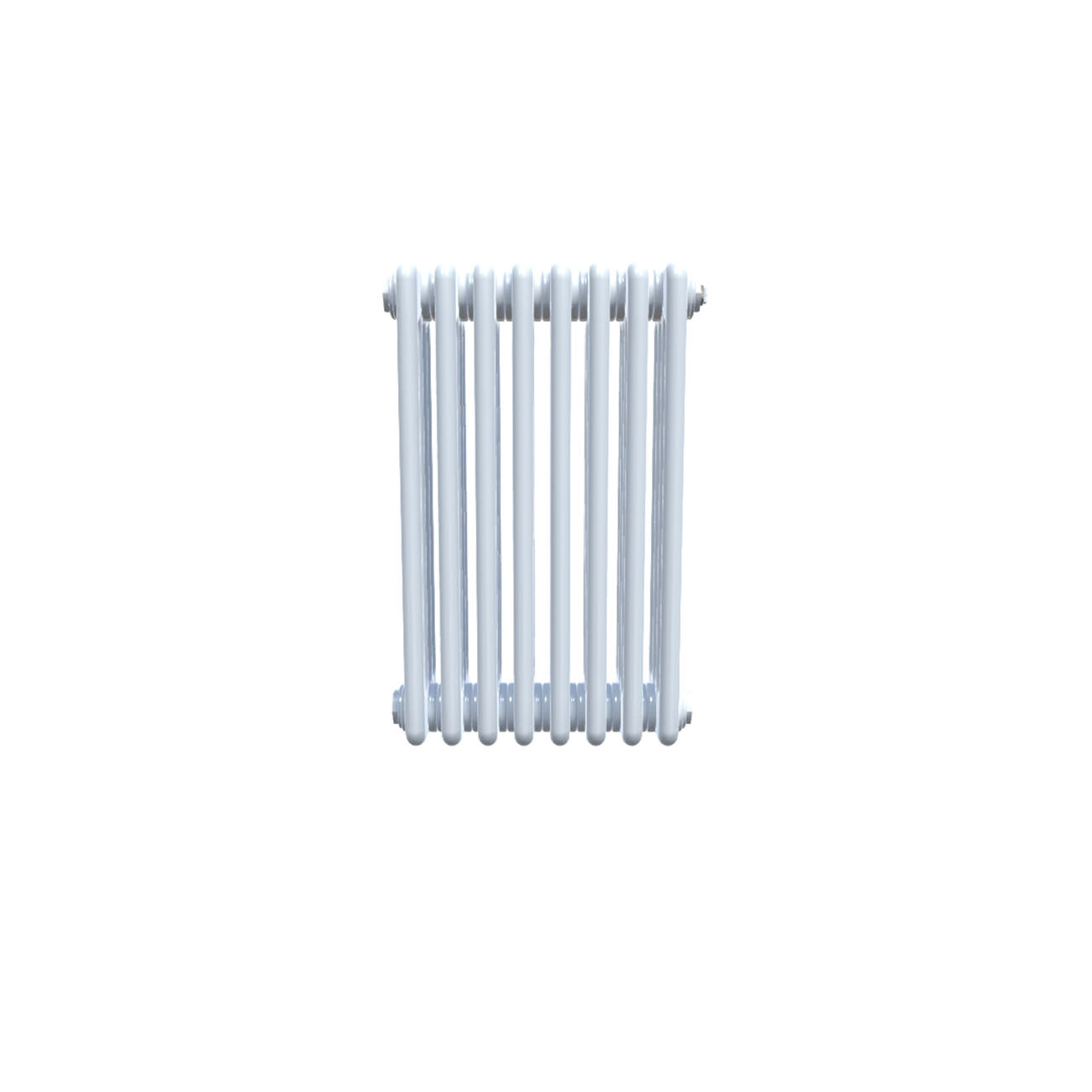 Bircham - White Column Radiator H600mm x W386mm 4 Column - Feet Included