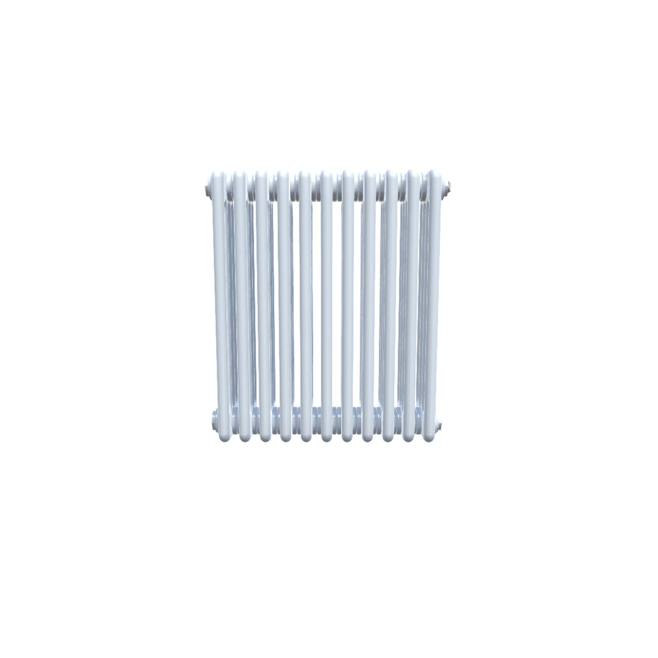 Bircham - White Column Radiator H600mm x W521mm 4 Column - Feet Included