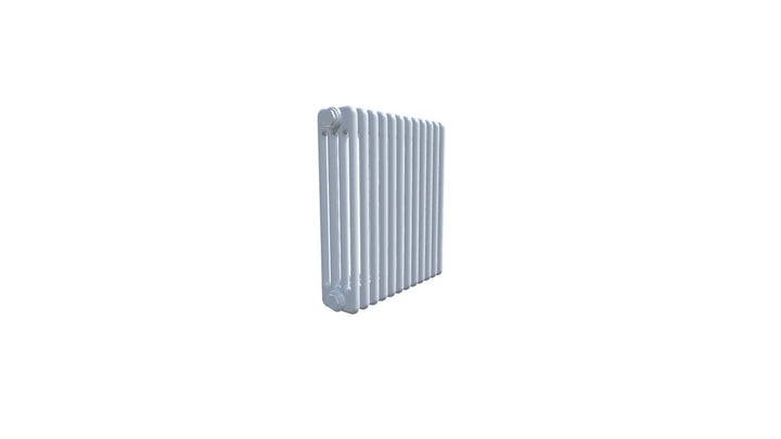 Bircham - White Column Radiator H600mm x W566mm 4 Column