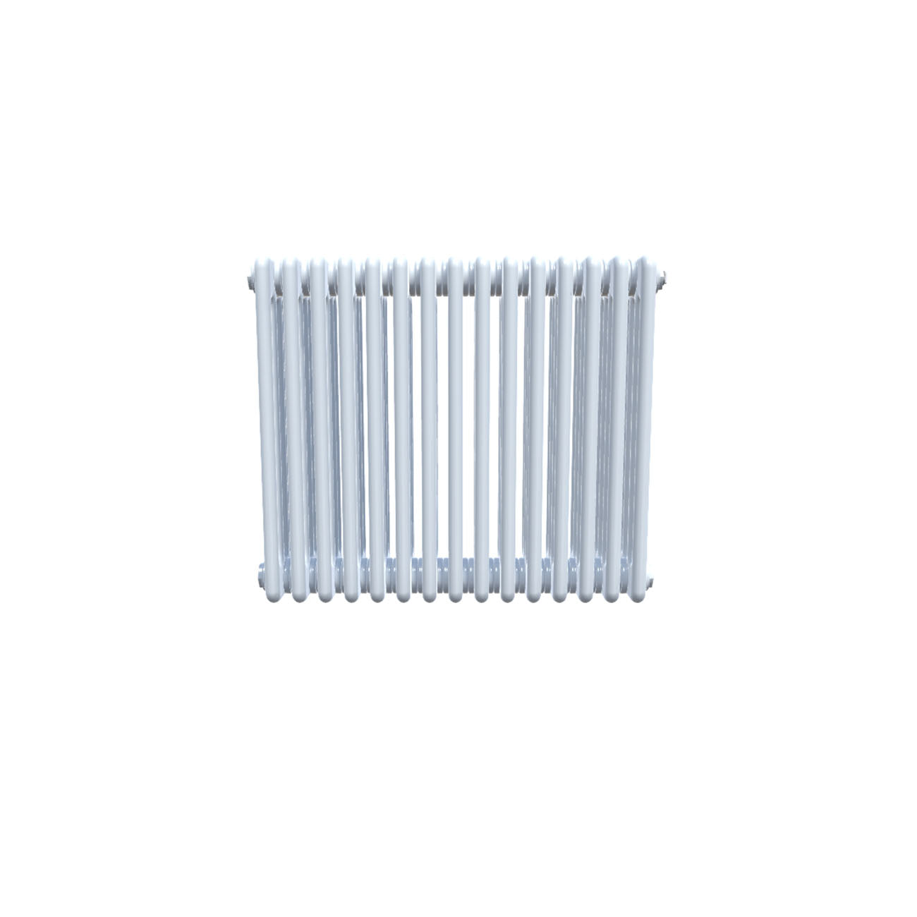 Bircham - White Column Radiator H600mm x W701mm 4 Column - Feet Included