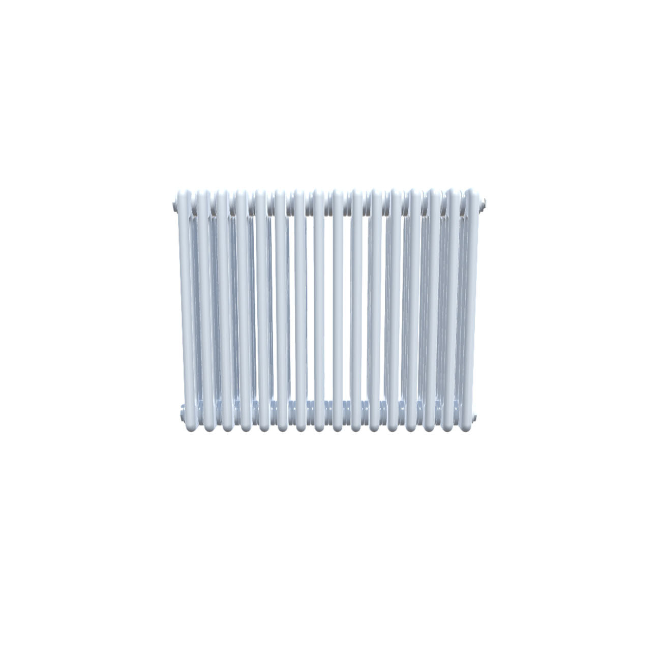 Bircham - White Column Radiator H600mm x W746mm 4 Column - Feet Included