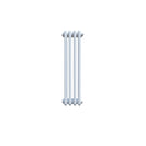 Bircham - White Column Radiator H750mm x W206mm 4 Column - Feet Included