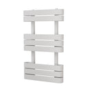 Alderley - White Wrap Around Towel Radiator - H850mm x W500mm