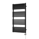 Crossmoor - Black Electric Towel Rail H1000mm x W500mm 800w Thermostatic