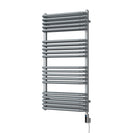 Crossmoor - Silver Electric Towel Rail H1000mm x W500mm 800w Thermostatic WIFI