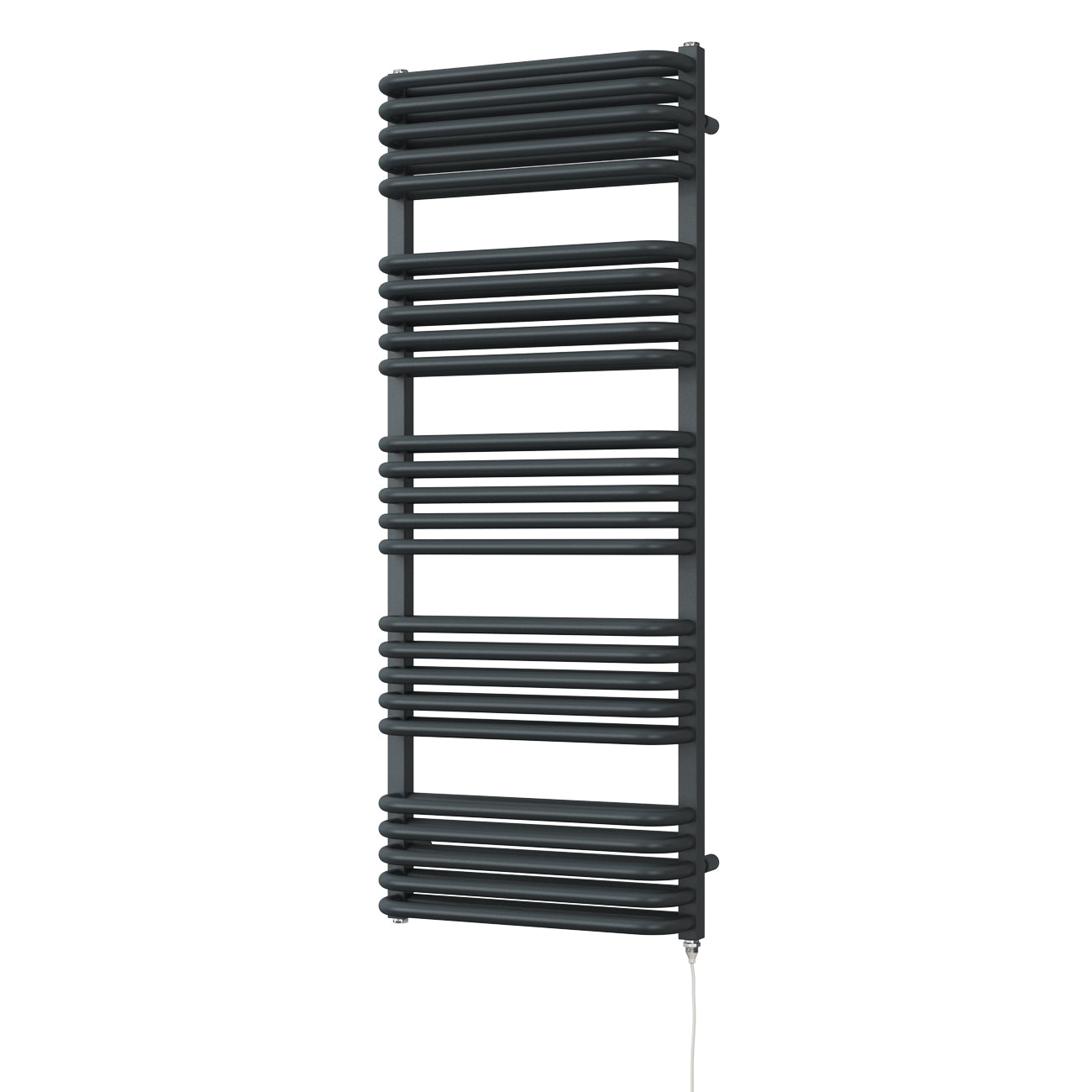 Crossmoor - Anthracite Electric Towel Rail H1269mm x W500mm 900w Standard