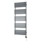 Crossmoor - Silver Electric Towel Rail H1269mm x W500mm 900w Thermostatic WIFI