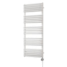 Crossmoor - White Electric Towel Rail H1269mm x W500mm 900w Thermostatic
