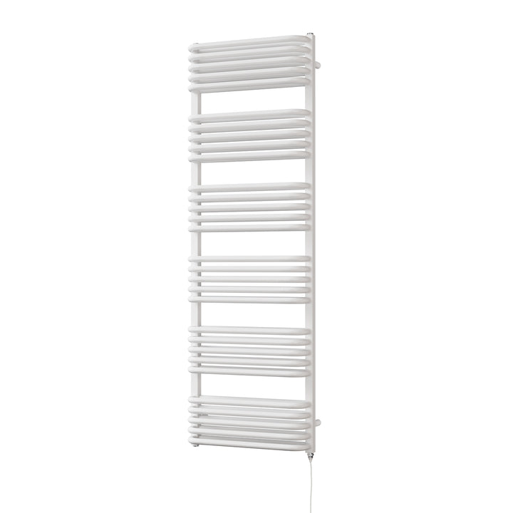 Crossmoor - White Electric Towel Rail H1533mm x W500mm 1200w Standard