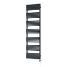 Crossmoor - Anthracite Electric Towel Rail H1800mm x W500mm 1200w Thermostatic