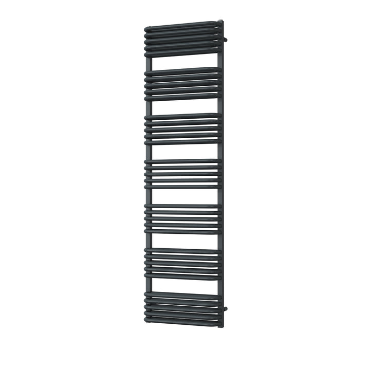 Crossmoor - Anthracite Towel Radiator - H1800mm x W500mm