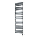 Crossmoor - Silver Electric Towel Rail H1800mm x W500mm 1200w Thermostatic WIFI