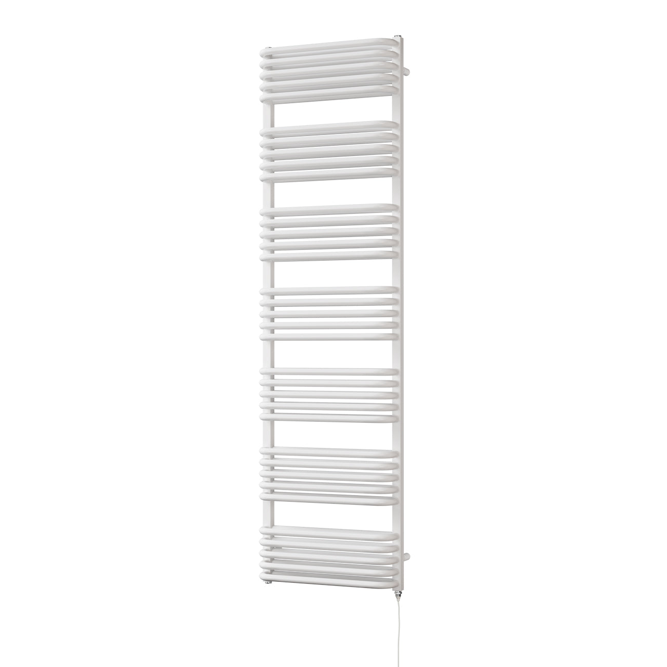 Crossmoor - White Electric Towel Rail H1800mm x W500mm 1200w Standard