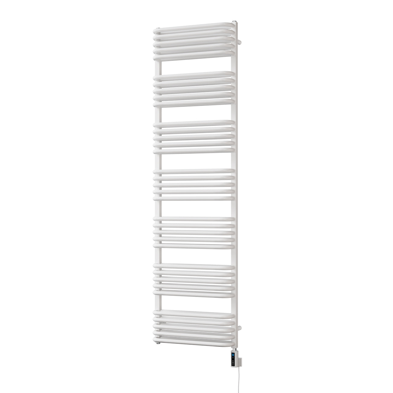 Crossmoor - White Electric Towel Rail H1800mm x W500mm 1200w Thermostatic WIFI