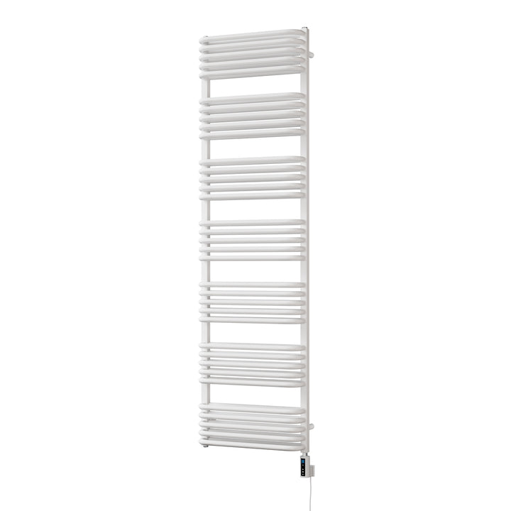 Crossmoor - White Electric Towel Rail H1800mm x W500mm 1200w Thermostatic WIFI