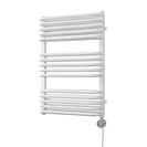 Crossmoor - White Electric Towel Rail H736mm x W500mm 600w Thermostatic