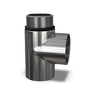 Talus - Chrome Radiator T-Piece 1/2