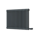 Alpha - Anthracite Column Electric Radiator H600mm x W768mm 2 Column 700w Thermostatic WIFI