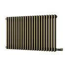 Alpha - Antique Brass Column Electric Radiator H600mm x W988mm 2 Column 900w Thermostatic WIFI