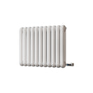 Sherwood - White Round Top Column Electric Radiator H600mm x W785mm 2 Column 600w Thermostatic WIFI