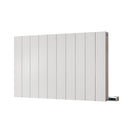 Thetford - White Horizontal Electric Radiator Double Panel H600mm x W936mm Grooved 900w Thermostatic WIFI