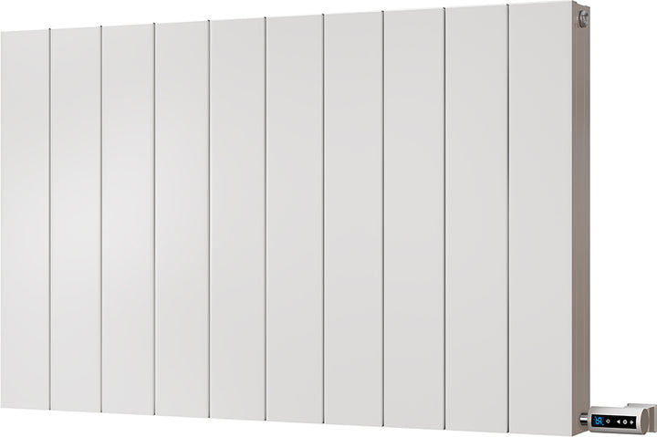 Thetford - White Horizontal Electric Radiator H600mm x W936mm Smooth 900w Thermostatic WIFI