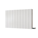 Thetford - White Horizontal Electric Radiator Double PanelH600mm x W936mm Smooth 900w Thermostatic WIFI