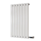 Typhoon - White Horizontal Electric Radiator H800mm x W476mm Single Panel 400w Thermostatic WIFI