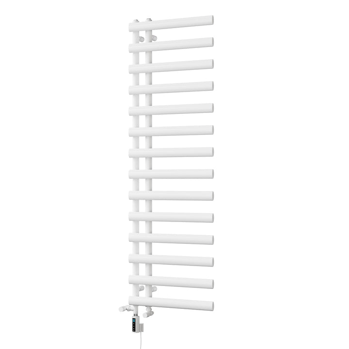 Elyan - White Dual Fuel Towel Rail H1592mm x W500mm Thermostatic WIFI