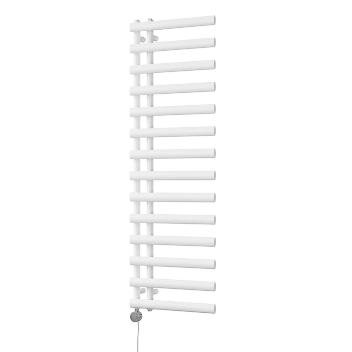 Elyan - White Electric Towel Rail H1592mm x W500mm 600w Thermostatic