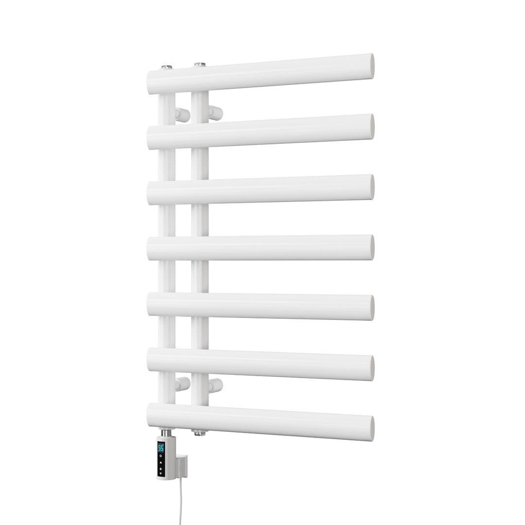 Reina Capo White Electric Heated Towel Rail | 60 Sizes
