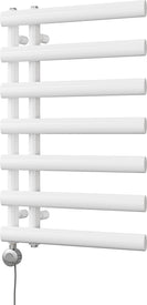 Elyan - White Electric Towel Rail H766mm x W500mm 300w Thermostatic