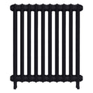 Emmeline I - Astral Grey Dark Cast Iron Column Radiator H807mm x W695mm 1 Column - Wall Hung