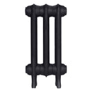 Emmeline I - Astral Grey Dark Cast Iron Column Radiator H407mm x W230mm 1 Column - Wall Hung