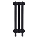 Emmeline I - Astral Grey Dark Cast Iron Column Radiator H607mm x W230mm 1 Column - Wall Hung