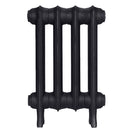 Emmeline I - Astral Grey Dark Cast Iron Column Radiator H407mm x W296mm 1 Column - Wall Hung