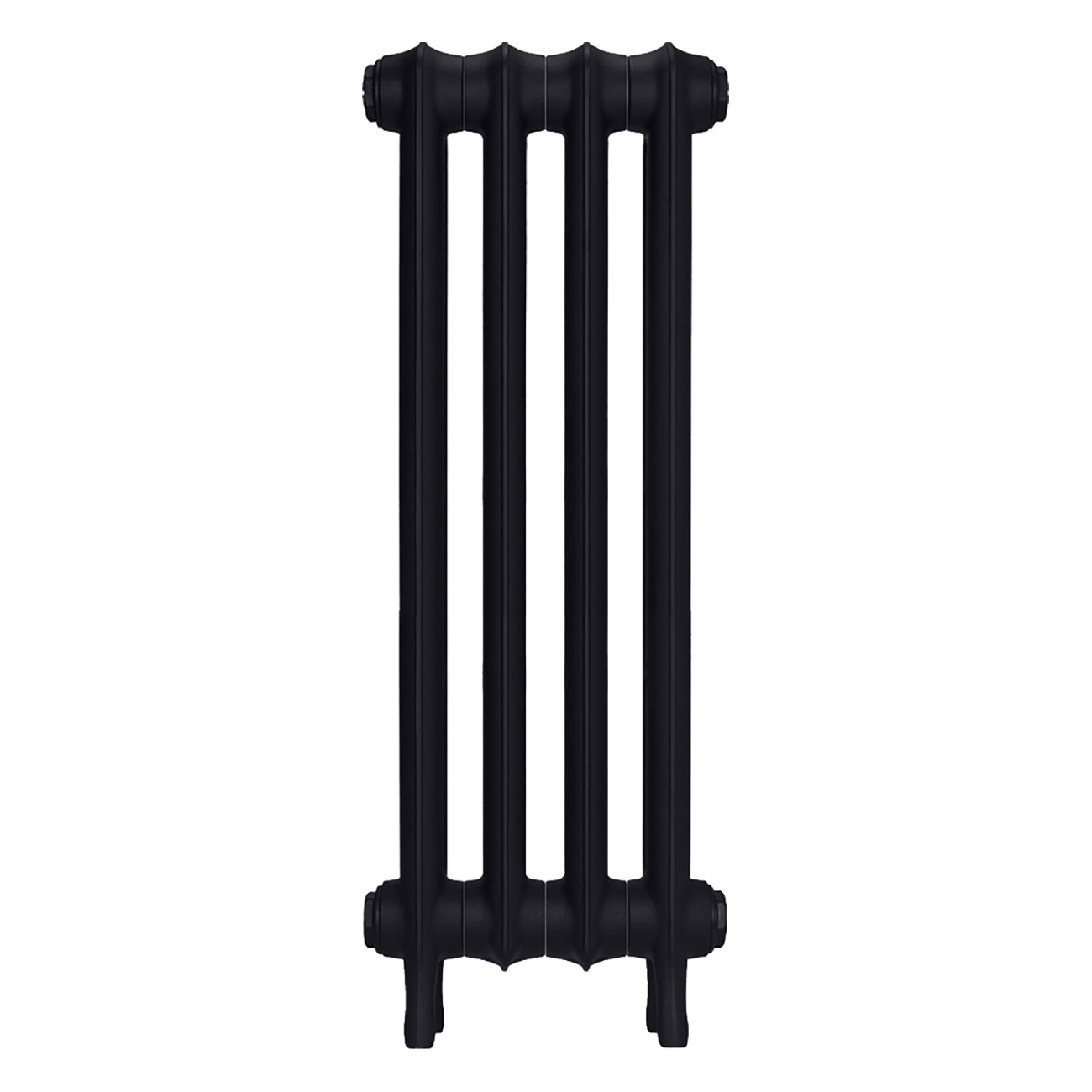 Emmeline I - Astral Grey Dark Cast Iron Column Radiator H807mm x W296mm 1 Column - Wall Hung