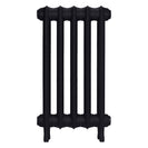 Emmeline I - Astral Grey Dark Cast Iron Column Radiator H607mm x W363mm 1 Column - Wall Hung