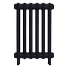 Emmeline I - Astral Grey Dark Cast Iron Column Radiator H607mm x W429mm 1 Column - Wall Hung